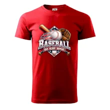Baseballová pálka s rukavicou eat sleep repeat