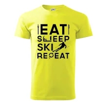 Eat sleep ski repeat