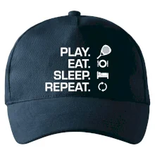 Play eat sleep repeat padel