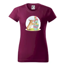 Veľkonočný zajačik tulipány