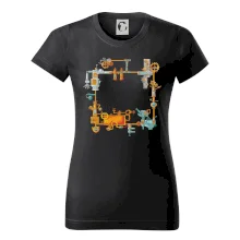 Steampunk farebná zostava