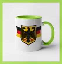 Nemecká orlica a vlajka Nemecká orlica a vlajka