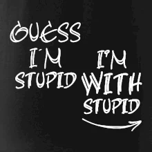 Guess iam stupid