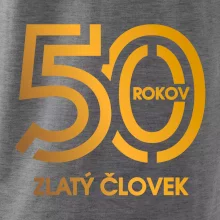 50 rokov zlatý človek