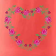 Červené tulipánové srdiečko (Pecka design) Červené tulipánové srdiečko (Pecka design)