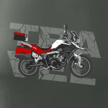 Cestovná enduro červená Cestovná enduro červená