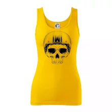 Motorkár lebka s guľatou hlavou