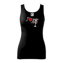 I love you and red wine