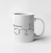 Molekulárna štruktúra Metamfetamín