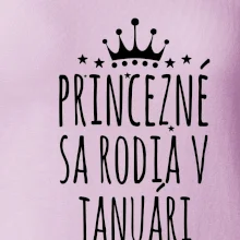 Princezné sa rodia v januári