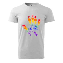 LGBT hand print