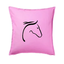 Kôň - hlava silueta