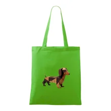 Jazvečík - zlepený z papiera