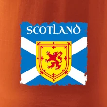 Škótska vlajka s erbom leva