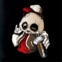 Graffiti panda