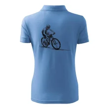 MTB kreslený cyklista MTB kreslený cyklista