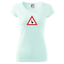 Dopravná značka - Pozor hus Dopravná značka - Pozor hus