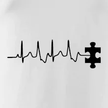 EKG puzzle rozpojené