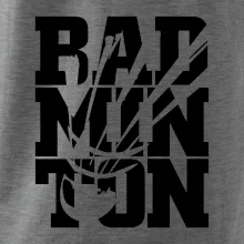 Badminton nápis Badminton nápis