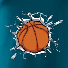 Basketbal lopta v triku