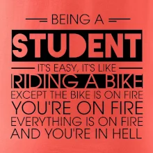 Being a student - bike Being a student - bike