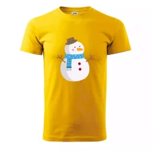 Snehuliak so šálom Snehuliak so šálom