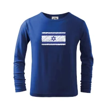 Vlajka Izrael kreslená