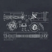 Technické výkresy - vrtáky