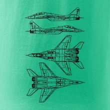 Mig 29 Fulcrum - obrys