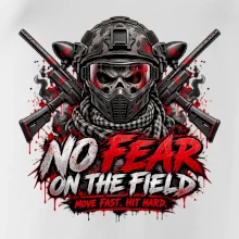 Lebka bojovníka – No Fear paintball