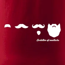 Evolution mustache Evolution mustache