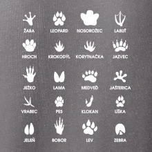 Zvieracie stopy - názvy