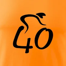 Cyklista oslavuje štyridsiatku (40)