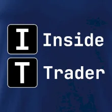 IT Nápis Inside Trader