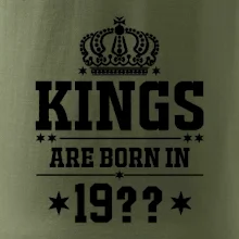 Kings are born in vlastný ročník
