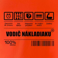 Čiarový kód - Vodič nákladiaku Čiarový kód - Vodič nákladiaku