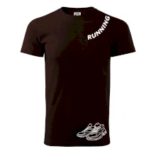 Running nápis šikmo