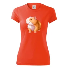 Morča - kreslené, bielo oranžové