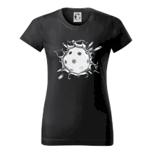 Florbal lopta v triku Florbal lopta v triku