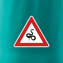 Dopravná značka - Pozor had