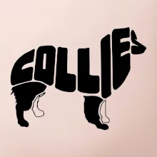 Border kólia písmo v tele