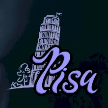 Pisa Lettering