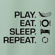 Play Eat Sleep Repeat florbal Play Eat Sleep Repeat florbal