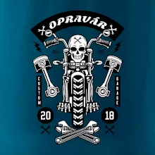 Motorkár  lebka opravár