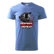 Paintballová maska – Respawn, Reload, Repeat