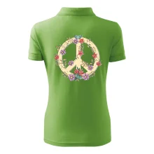 Peace symbol pieskový