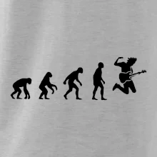 Evolúcia gitarista - výskok Evolúcia gitarista - výskok