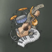 Hudobné nástroje v notách