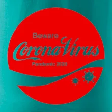 Corona virus pandemic logo Corona virus pandemic logo