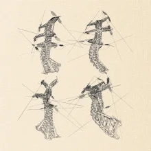 Skrútený stožiar vysokého vedenia